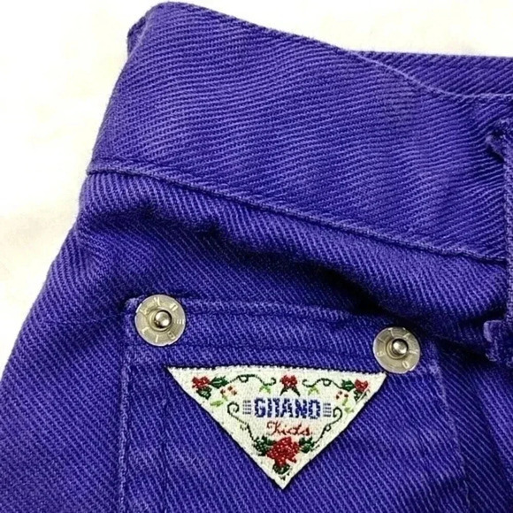 Kids Button Fly 90's Vintage Gitano Shorts - Picture 10 of 10